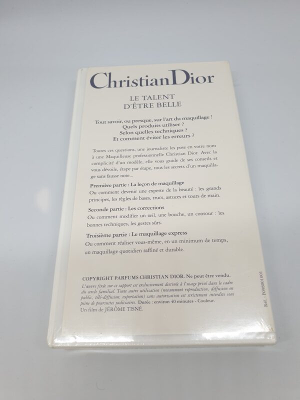 Cassette Vidéo Christian Dior