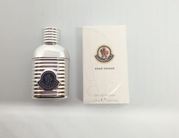 Miniature eau de parfum pour homme Monclerc 7.5 ml flacon
