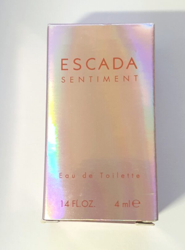 Miniature de parfum Sentiment eau de toilette 4 ml Escada