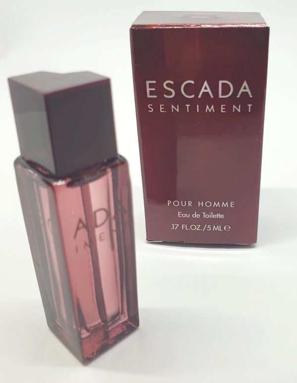 Miniature de parfum Escada pour homme 5 ml