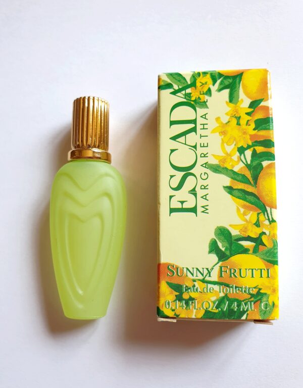 Miniature de parfum Margaretha Ley Sunny Frutti Escada 4 ml
