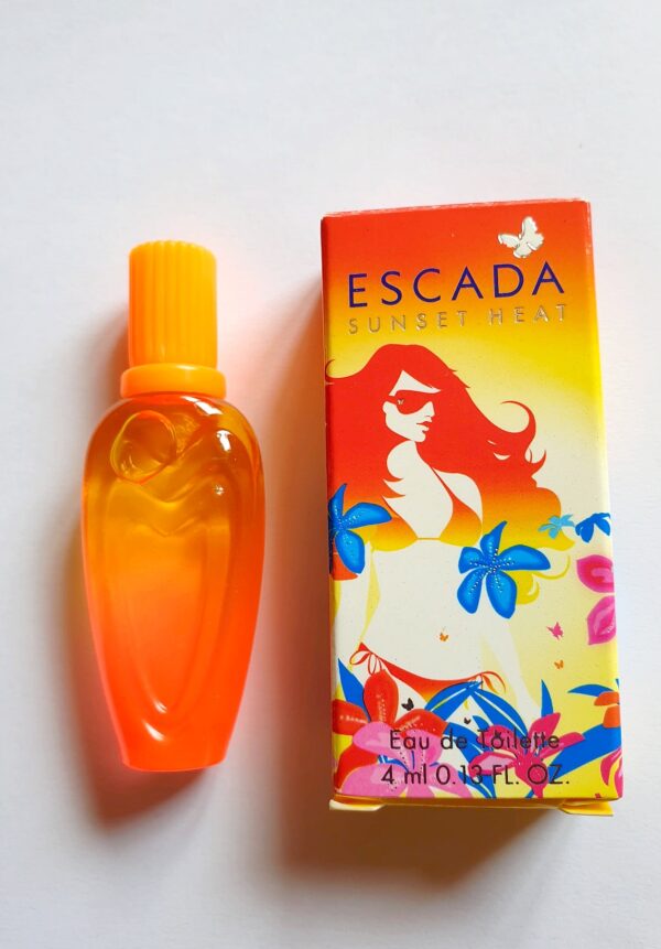 Miniature de parfum Sunset Heat Escada 4 ml