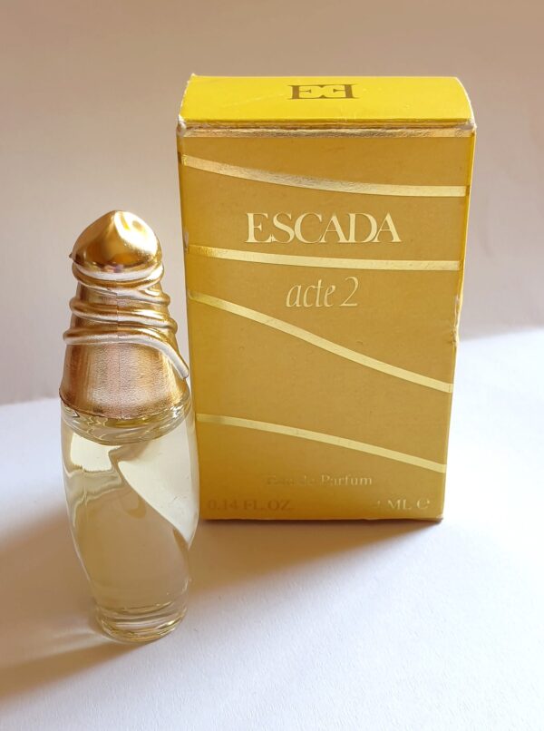Miniature de parfum Acte 2 Escada 4 ml