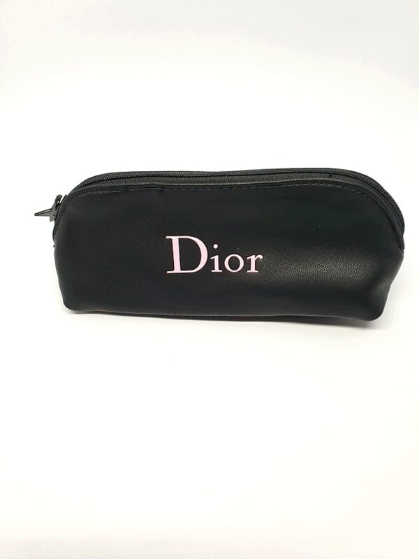 Pochette noire et rose Dior