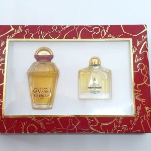 Coffret de deux miniatures de parfum Guerlain