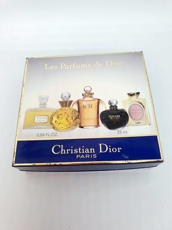 Coffret les parfums de Dior de 5 miniatures de 5 ml Christian Dior