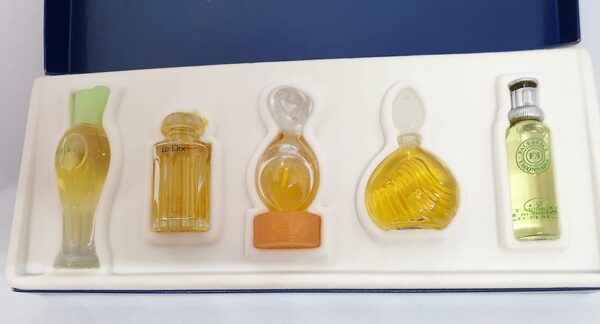 Coffret les collections couture de 5 miniatures de parfum de parfumeurs divers