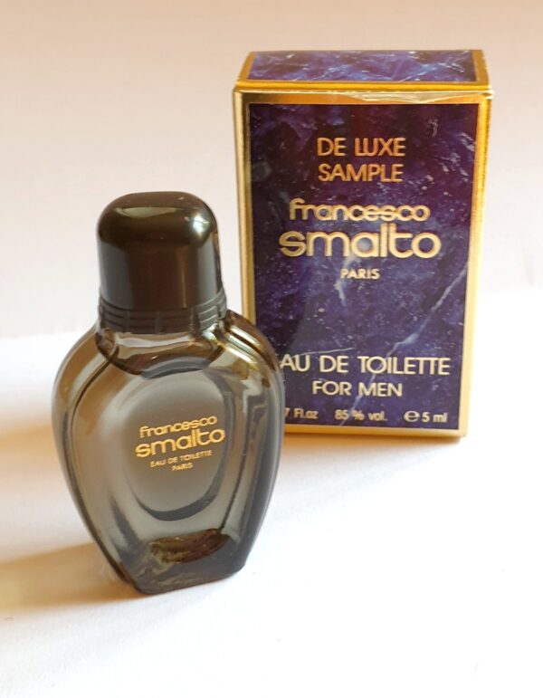 Miniature de parfum eau de toilette pour homme Francesco Smalto 5 ml