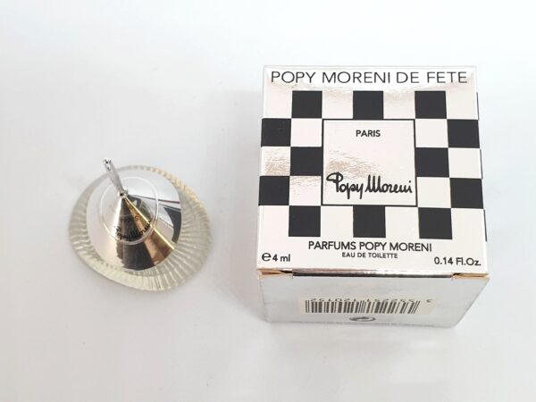 Miniature de parfum Popy Moreni de Fête 4 ml