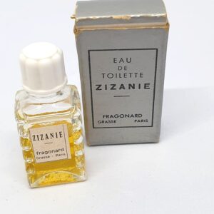 Miniature zizanie eau de toilette Fragonard 2.5 ml