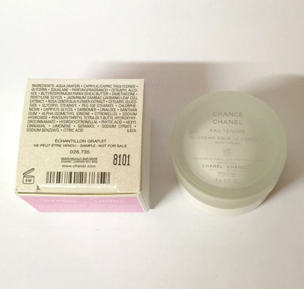 Miniature de crème eau tendre Chance de Chanel 6gr