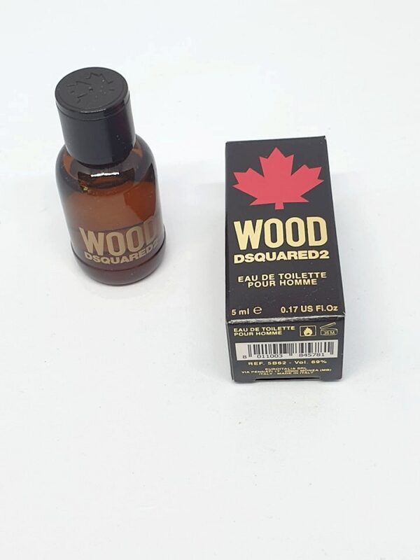 Miniature de parfum Wood Dsquared2 homme 5 ml