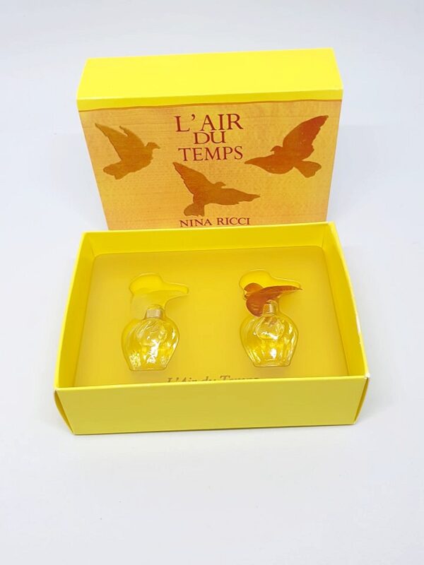 Coffret de 2 miniatures de parfum L'Air du temps de Nina Ricci