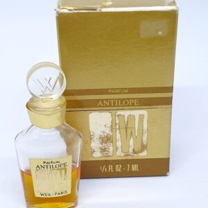 Rare miniature de parfum Antilope de Weil 7ml