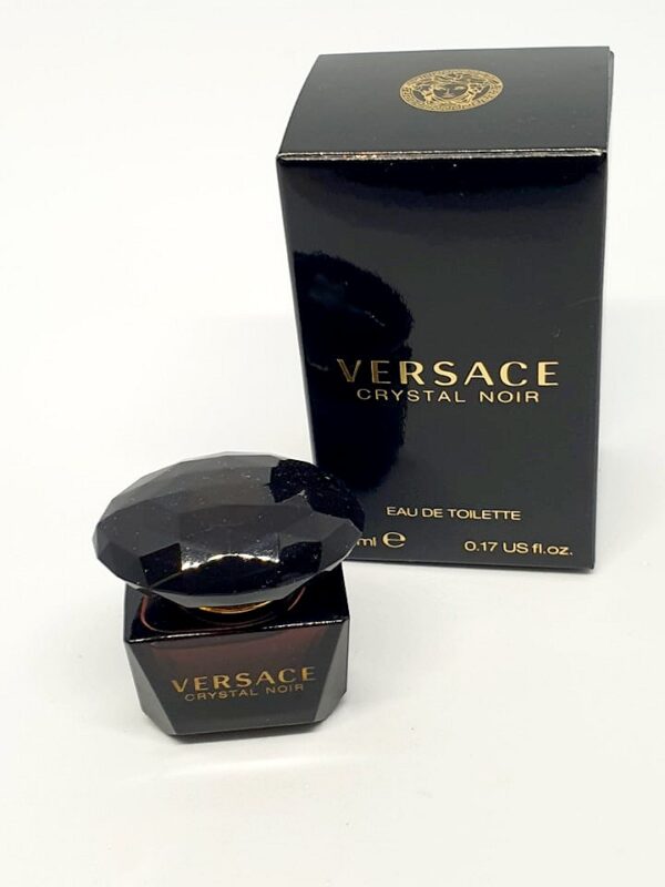 Miniature d'eau de toilette Crystal noir Versace 5ml