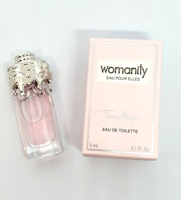 Miniature de parfum Womanity Eau pour elles de Thierry Mugler