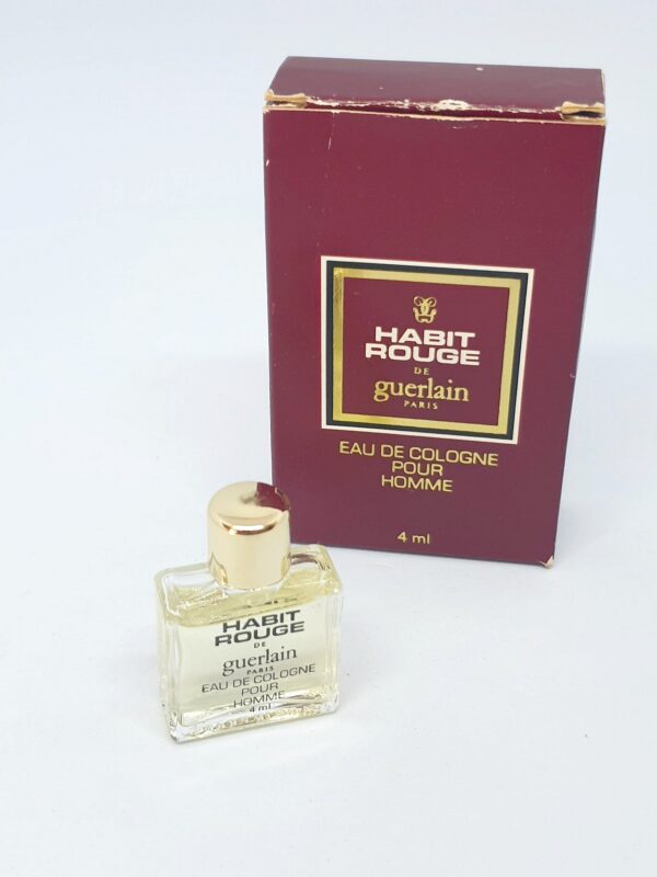 Miniature Eau de Cologne Habit rouge de Guerlain