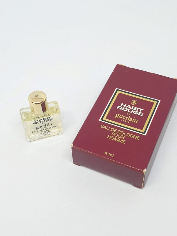 Miniature Eau de Cologne Habit rouge de Guerlain