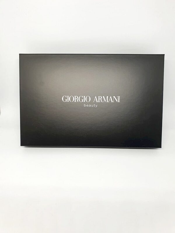 Grande pochette à maquillage noire Giorgio Armani