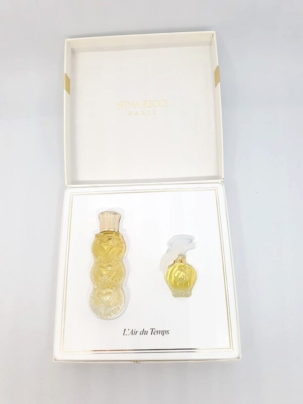 Coffret de 2 miniatures de parfum l'Air du temps de Nina Ricci