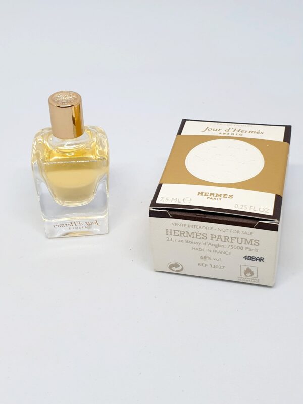 Miniature de parfum Jour d'Hermès Absolu