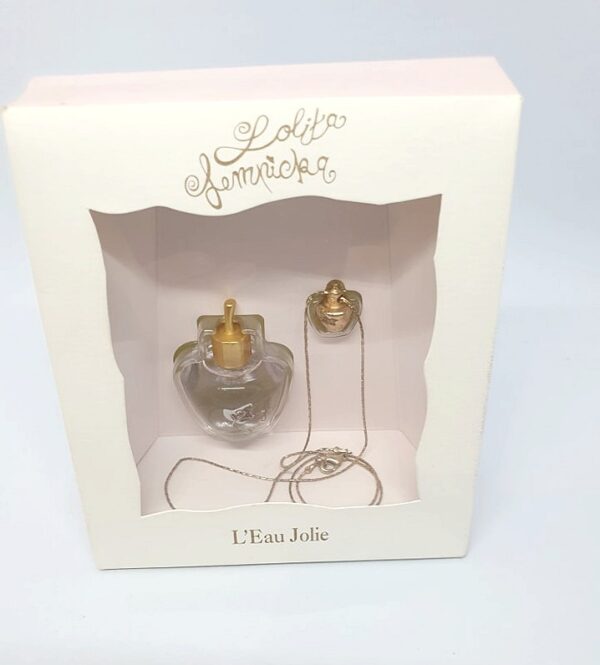 Coffret Miniature de parfum L'eau Jolie 5ml plus le collier Objet du désir de Lolita Lempicka