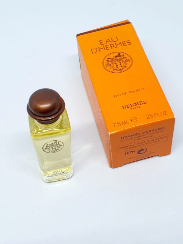 Miniature de parfum Eau d'Hermès