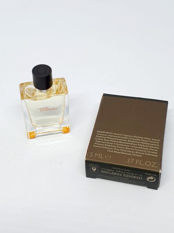 Miniature de parfum Terre Hermès 5 ml