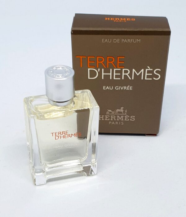 Miniature de parfum Eau givrée Terre Hermès 5 ml