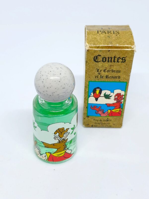 Miniature de parfum Contes Le Corbeau et le renard LF