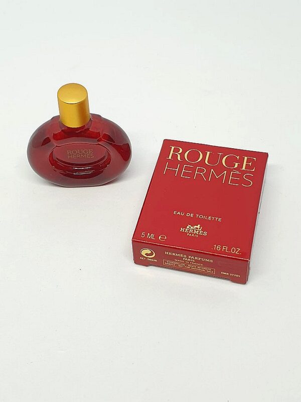 Miniature de parfum Rouge d'Hermès