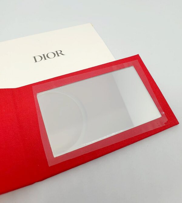 Miroir de sac rouge Christian Dior
