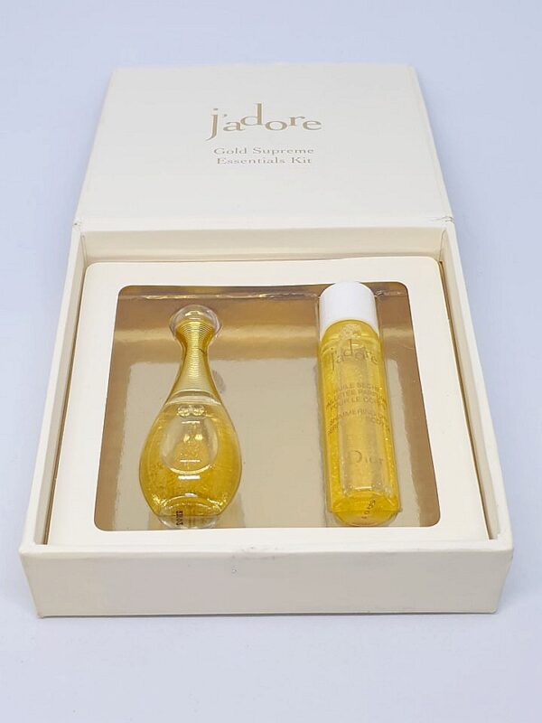 Coffret de 2 miniatures parfum et huile J'adore de Dior