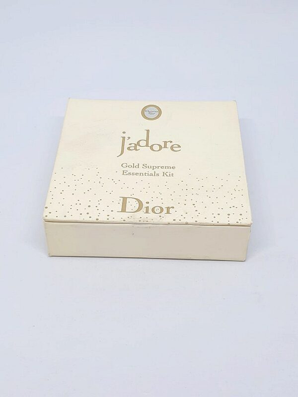 Coffret de 2 miniatures parfum et huile J'adore de Dior Gold Supreme Essentials Kit