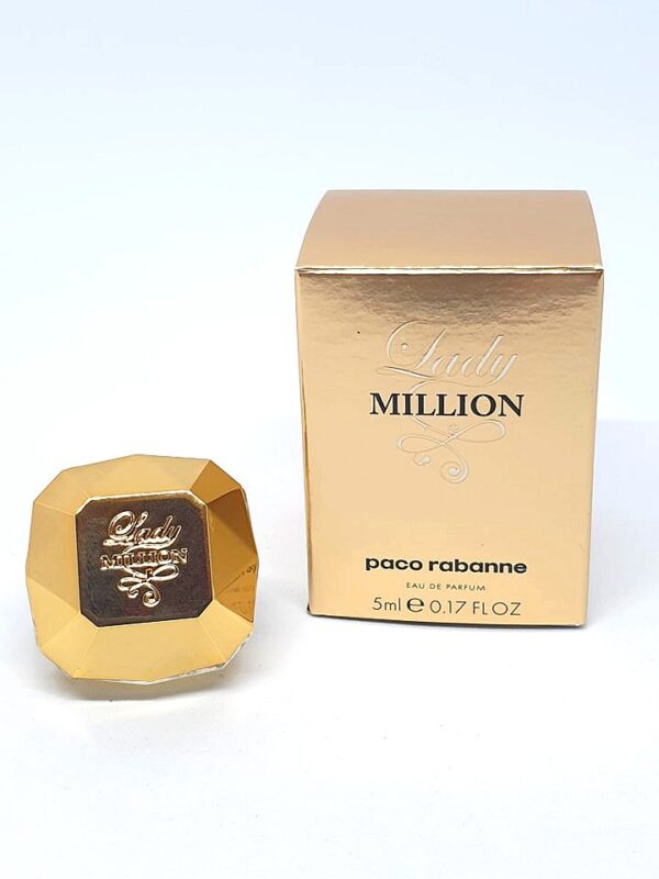 Miniature de parfum lady Million Paco Rabanne 5 ml