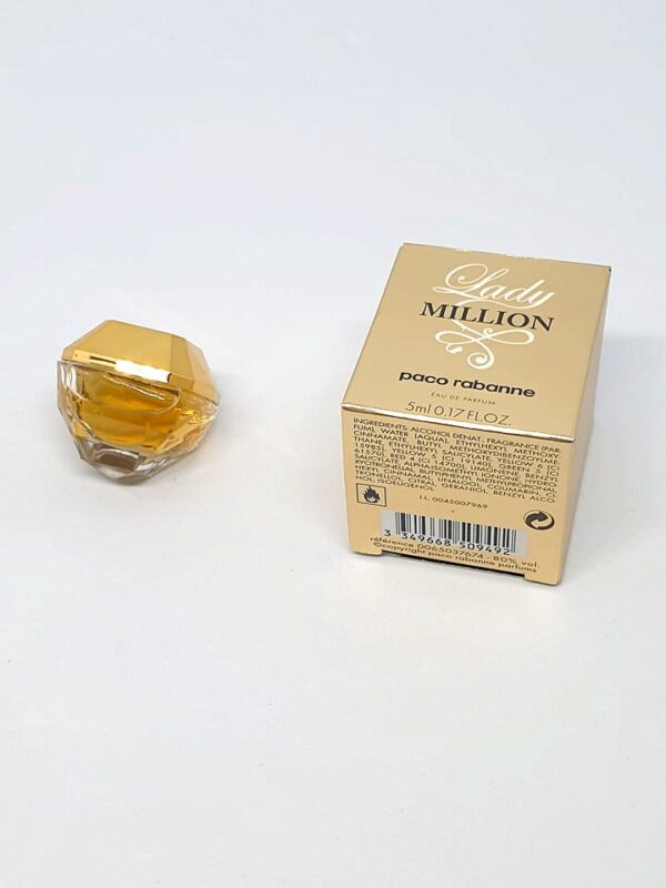 Miniature de parfum lady Million Paco Rabanne 5 ml