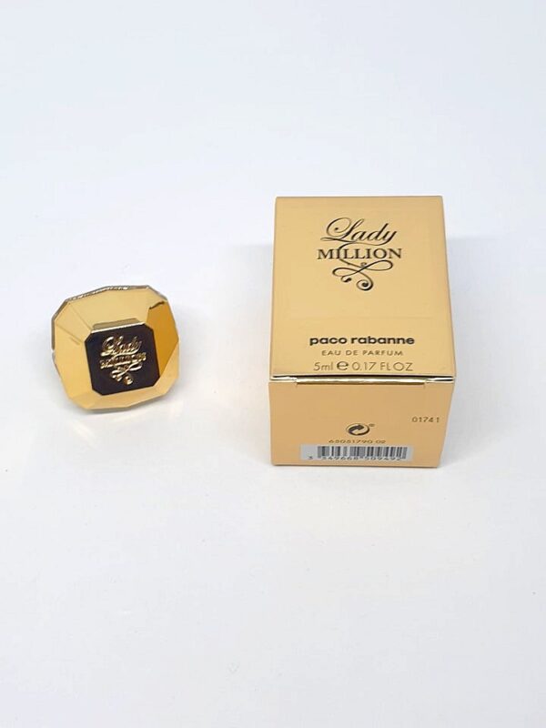 Miniature de parfum lady Million Paco Rabanne 5 ml