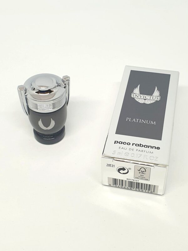 Miniature de parfum Invictus Platinium Paco Rabanne