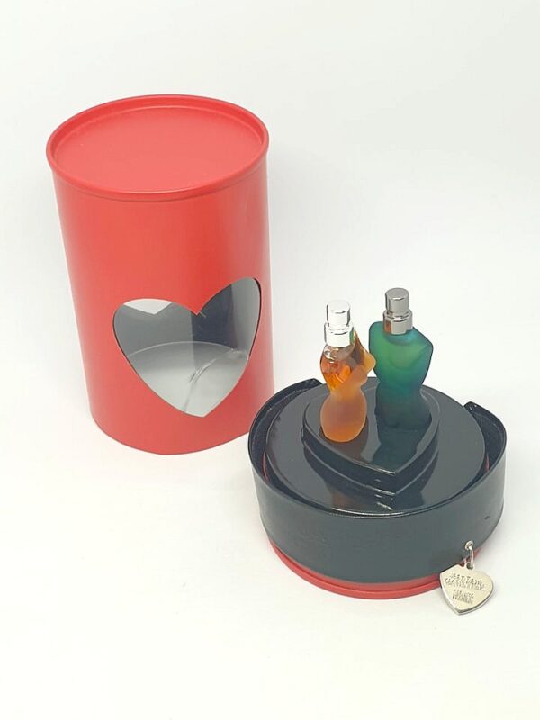 Le coeur rouge Duo miniatures Jean Paul Gaultier + bracelet