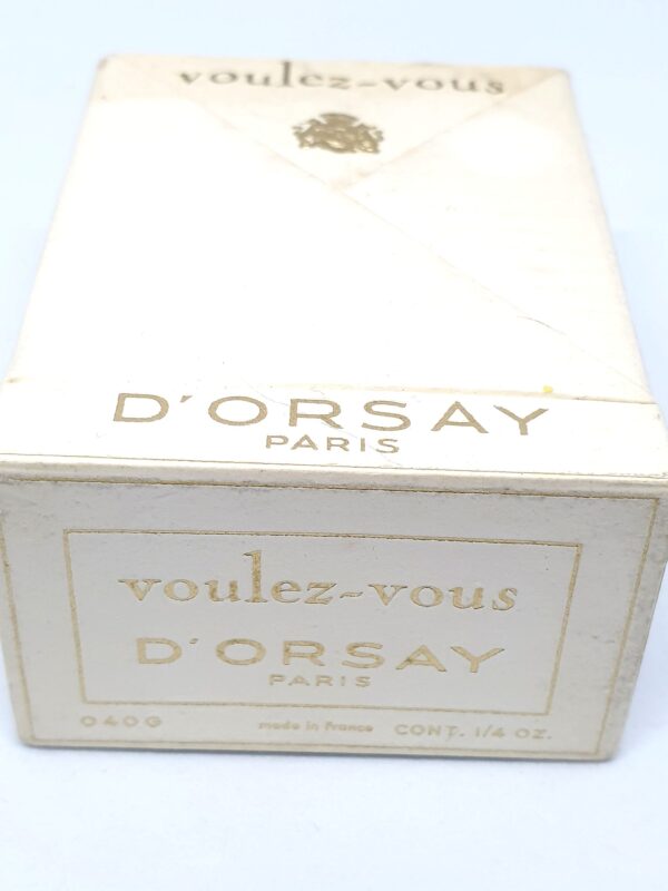 Miniature de parfum vintage Voulez-vous D'Orsay