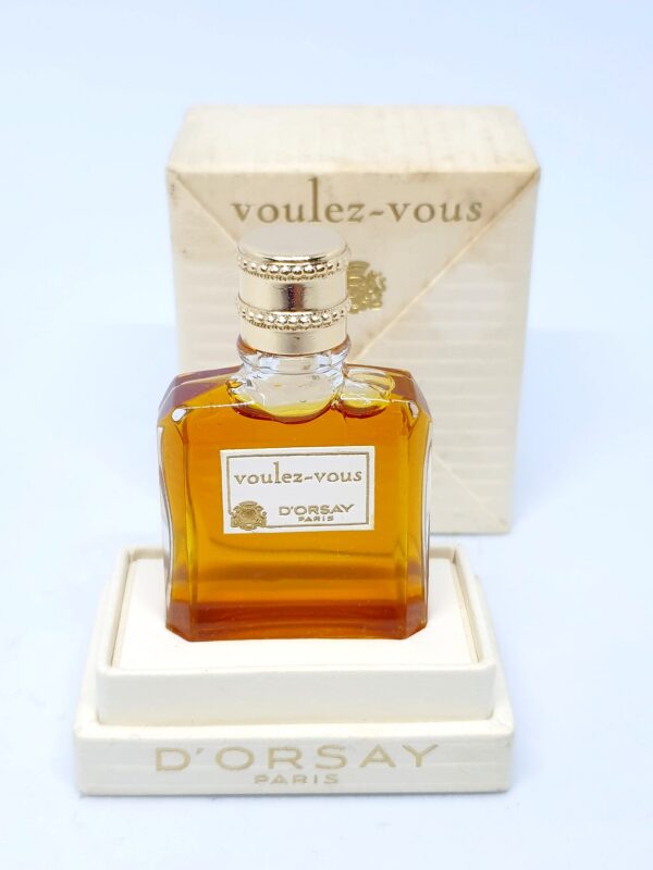 Miniature de parfum vintage Voulez-vous D'Orsay