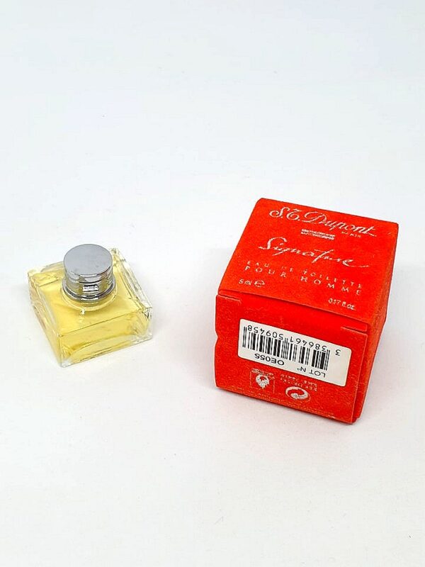 Miniature de parfum Signature de Dupont
