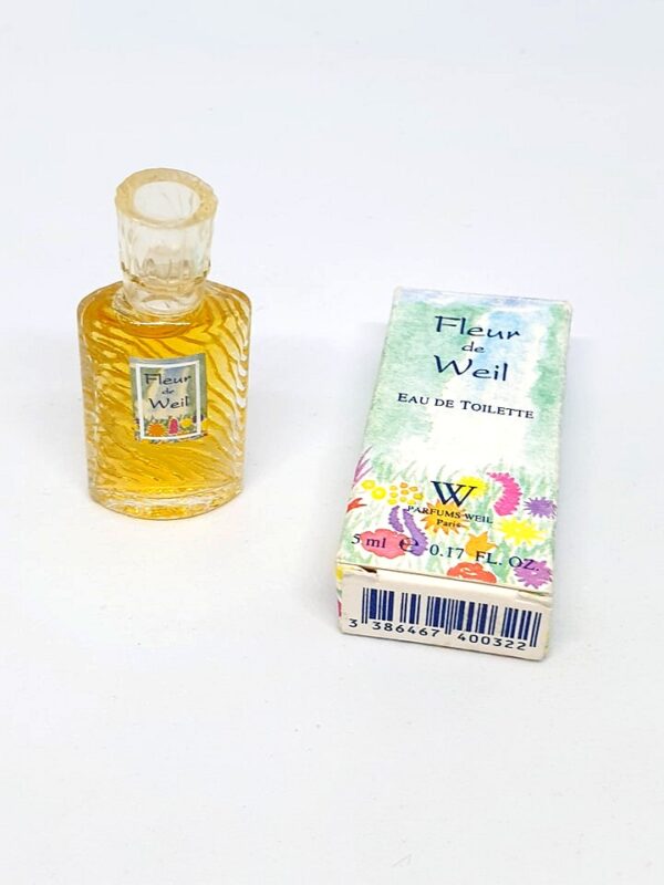 Miniature de parfum Fleur de Weil