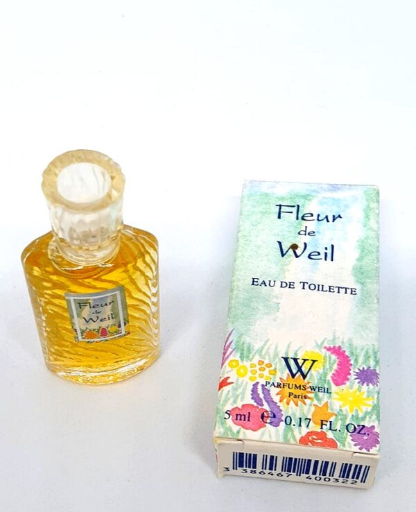 Miniature de parfum Fleur de Weil