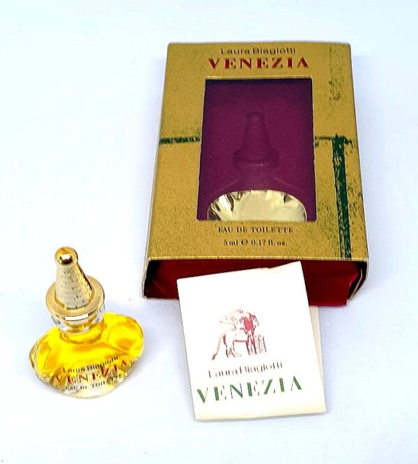 Miniature de parfum Venezia Laura Biagiotti rare