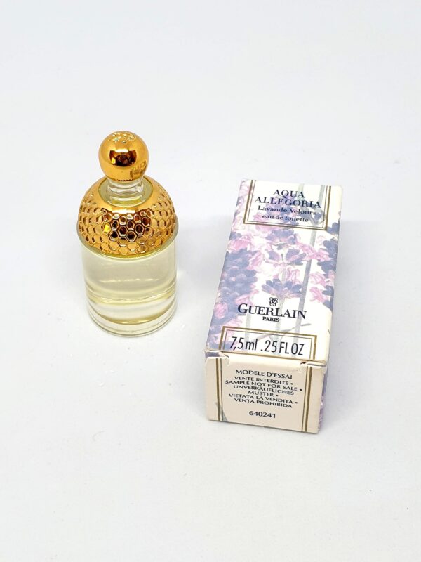 Miniature de parfum Aqua allegoria Lavande velours Guerlain