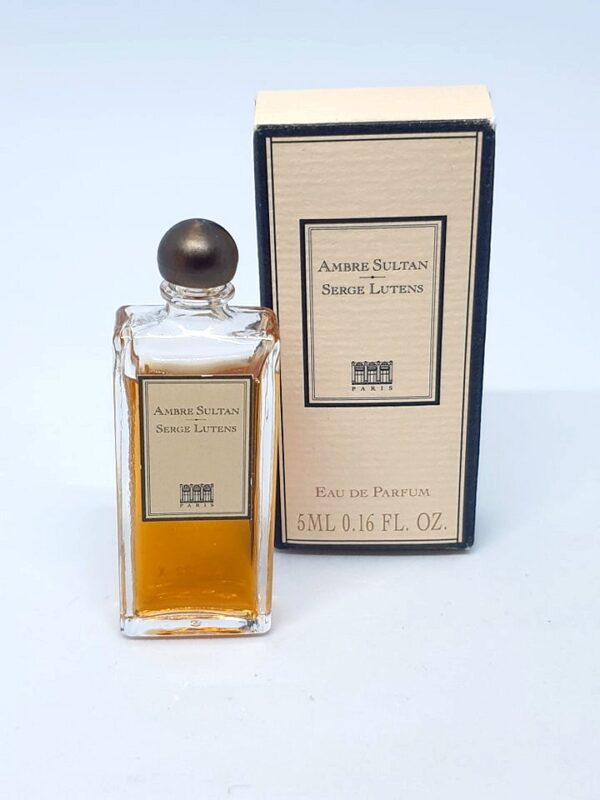 Miniature de parfum Ambre Sultan Serge Lutens