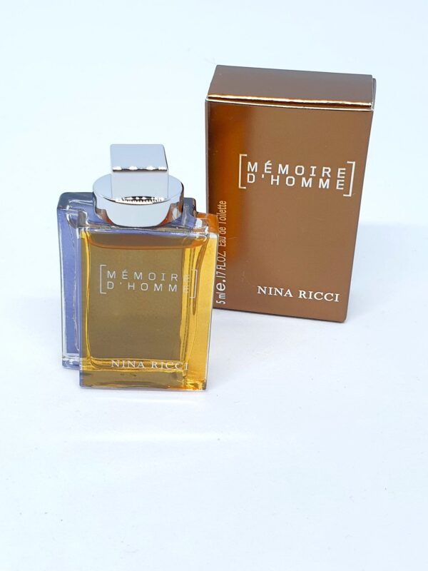 Miniature de parfum Mémoire d'Homme Nina Ricci