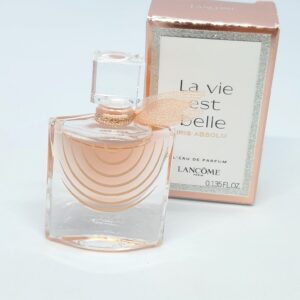 Miniature de parfum Iris Absolu La vie est belle Lancôme