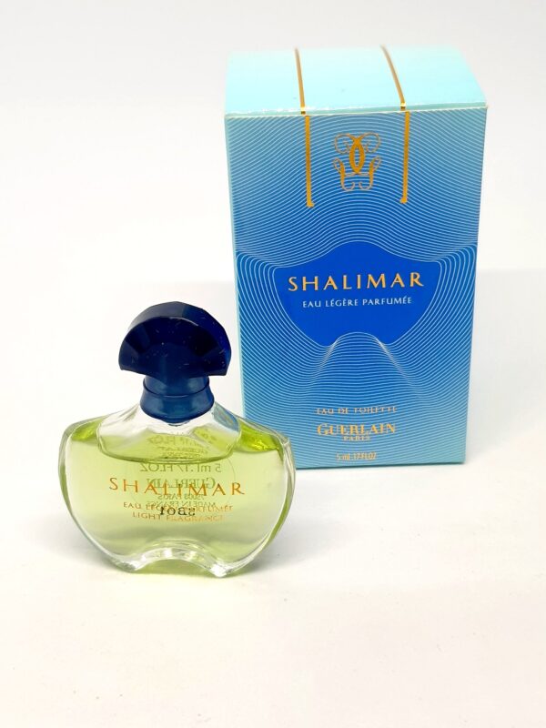 Miniature de parfum Shalimar Light  eau légère parfumée Guerlain